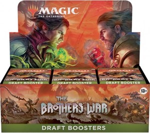 Afbeelding van het spelletje Magic The Gathering - The Brothers War Draft Boosterbox
