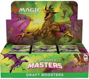Afbeelding van het spelletje Magic The Gathering - Commander Masters Draft Boosterbox