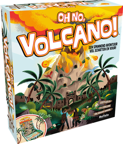 Oh No Volcano! - Bordspel