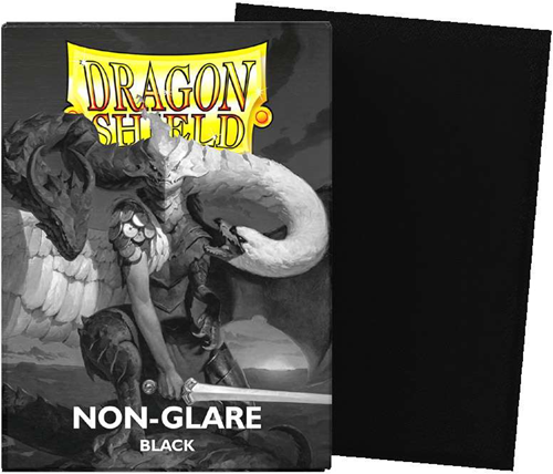 Dragon Shield Sleeves Non Glare - Matte Black (63x88mm)-2