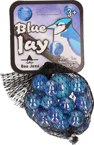 Blue Jay knikkers (21 stuks)