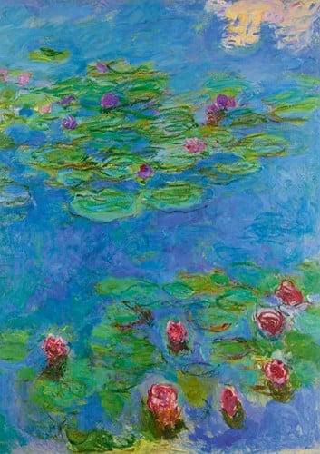 Claude Monet - Water Lillies Puzzel (1000 stukjes)-2