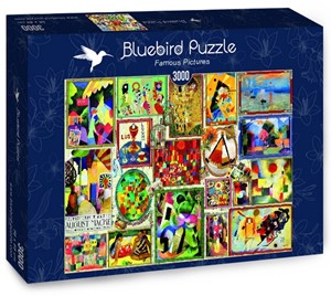 Afbeelding van het spelletje Famous Pictures Puzzel (3000 stukjes)