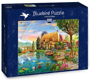 Afbeelding van het spelletje Lakeside Cottage Puzzel (6000 stukjes)