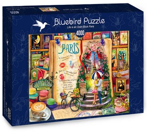 Afbeelding van het spelletje Life is an Open Book Paris Puzzel (4000 stukjes)