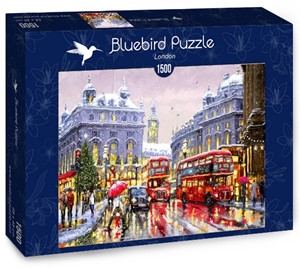 Afbeelding van het spel Winter London Puzzel (1500 stukjes)