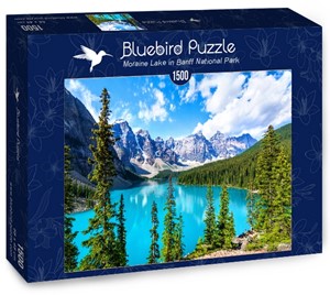 Afbeelding van het spelletje Moraine Lake in Banff National Park Puzzel (1500 stukjes)