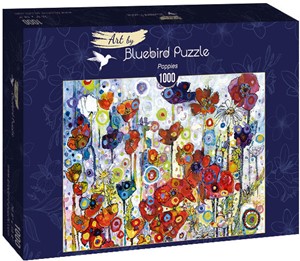 Afbeelding van het spel Sally Rich - Poppies Puzzel (1000 stukjes)