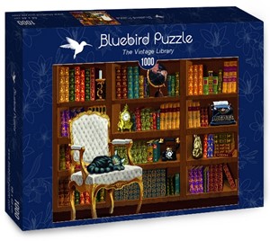 Afbeelding van het spelletje The Vintage Library Puzzel (1000 stukjes)