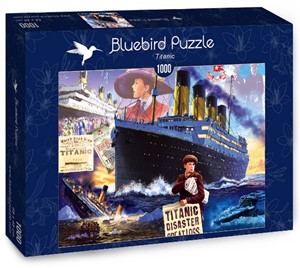 Afbeelding van het spelletje Titanic Puzzel (1000 stukjes)