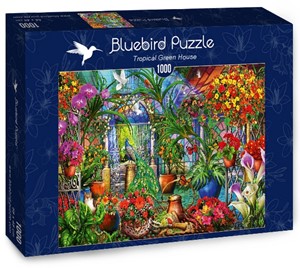 Afbeelding van het spelletje Tropical Green House Puzzel (1000 stukjes)