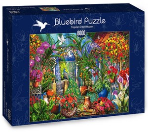 Afbeelding van het spel Tropical Green House Puzzel (6000 stukjes)