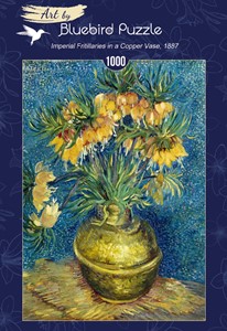 Afbeelding van het spelletje Van Gogh - Imperial Fritillaries in a Copper Vase Puzzel (1000 stukjes)