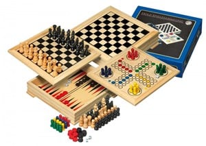 Houten spellen Reisversie