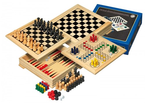 Houten spellen Reisversie