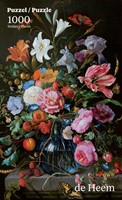 Vaas met Bloemen - Jan de Heem Puzzel (1000 stukjes)