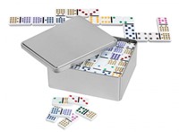 Domino Dubbel 15 in blik