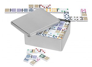 Domino Dubbel 15 in blik