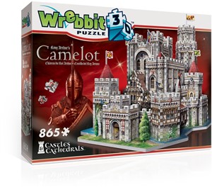 Afbeelding van het spel Wrebbit 3D Puzzel - King Arthur's Camelot (865 stukjes)