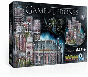 Afbeelding van het spelletje Wrebbit 3D Puzzle - Game of Thrones The Red Keep (845 stukjes)