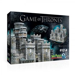 Wrebbit 3D Puzzle - Game of Thrones Winterfell (910 stukjes)