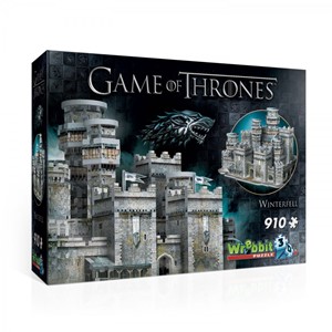 Wrebbit 3D Puzzle Game of Thrones Winterfell 910 stukjes