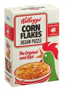 Afbeelding van het spelletje Kellogg's Cornflakes Gift Box Puzzel (500 stukjes)