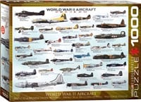 World War II Aircraft Puzzel (1000 stukjes)