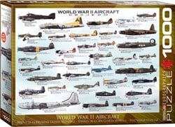 World War II Aircraft Puzzel (1000 stukjes)