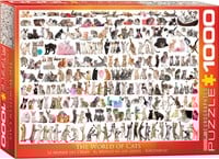 The World of Cats Puzzel (1000 stukjes)