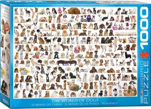 Afbeelding van het spelletje The World of Dogs Puzzel (1000 stukjes)