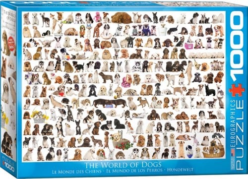 The World of Dogs Puzzel (1000 stukjes)