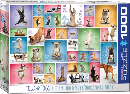 Yoga Dogs Puzzel (1000 stuks)