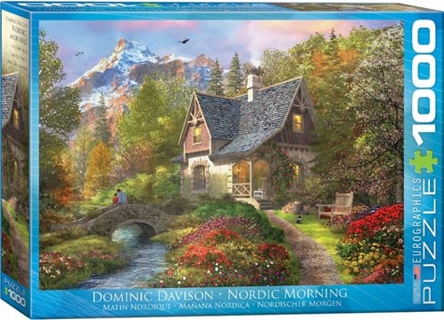 Nordic Morning - Dominic Davison Puzzel (1000 stukjes)