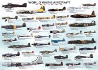 World War II Aircraft Puzzel (1000 stukjes)-2