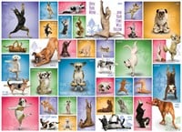Yoga Dogs Puzzel (1000 stuks)-2