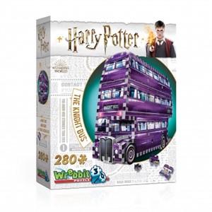 Afbeelding van het spelletje Wrebbit 3D Puzzel - Harry Potter The Knight Bus (280 stukjes)