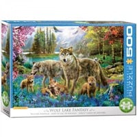 Wolf Lake Fantasy Puzzel (500 XL stukjes)