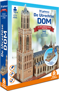 Afbeelding van het spelletje 3D Gebouw - De Utrechtse Dom (140 stukjes)