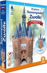 3D Gebouw - Sassenpoort Zwolle (90 stukjes)