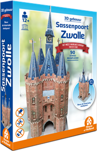 Afbeelding van het spelletje 3D Gebouw - Sassenpoort Zwolle (90 stukjes)