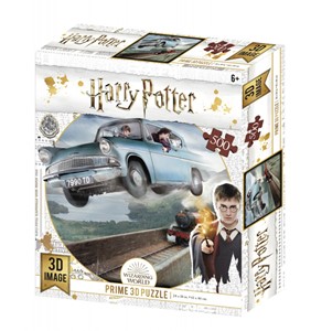 Thumbnail van een extra afbeelding van het spel 3D Image Puzzel - Harry Potter Ford Anglia (500 stukjes)