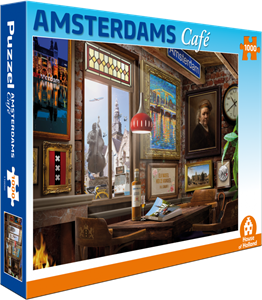 Afbeelding van het spelletje Amsterdams Café Puzzel (1000 stukjes)