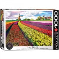 Tulip Fields Netherlands Puzzel (1000 stukjes)