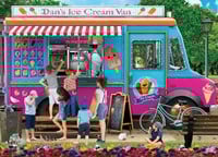 Dan's Ice Cream Van Puzzel (1000 stukjes)-2
