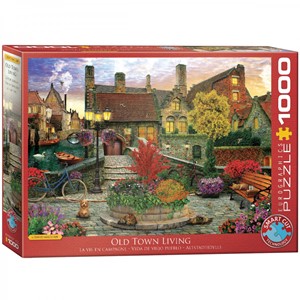 Afbeelding van het spelletje Old Town Living - Dominic Davison Puzzel (1000 stukjes)