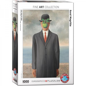 Afbeelding van het spelletje The Son of Man - Rene Magritte Puzzel (1000 stukjes)