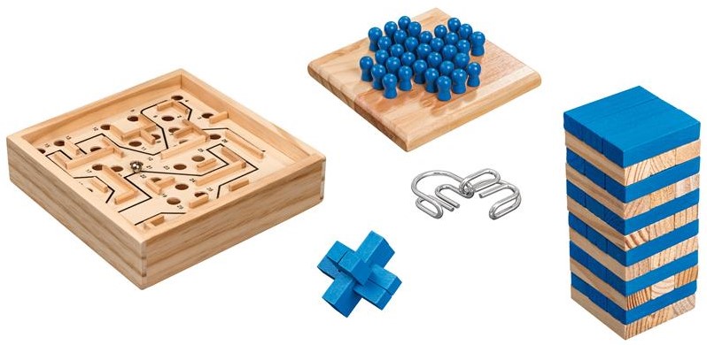 Nieuwsgierigheid rand Downtown Puzzel & Spellen Verzameling (5 in 1) - kopen bij Spellenrijk.nl