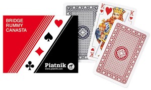 Afbeelding van het spelletje Bridge, Rummy en Canasta Speelkaarten - Double Deck