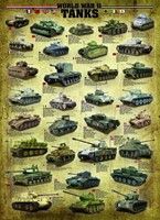 World War II Tanks Puzzel (1000 stukjes)-2